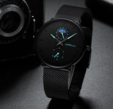 Relojes Hombre 2019 New CRRJU Men Watches Top Brand Luxury Full Steel Business Quartz Watch Men Military Sports Waterproof Clock