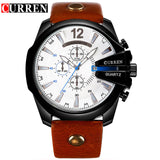Men Watch 2019 CURREN Men's Quartz Wristwatches Male Clock Top Brand Luxury Reloj Hombres Leather Wrist Watches with Calendar